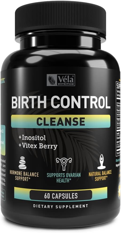 Vela Birth Control Cleanse Supplement 