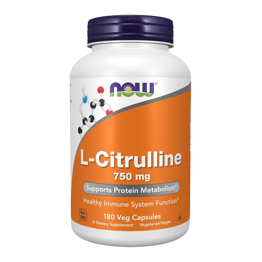 Now Foods, L-Citrulline, 180 Veg Capsules