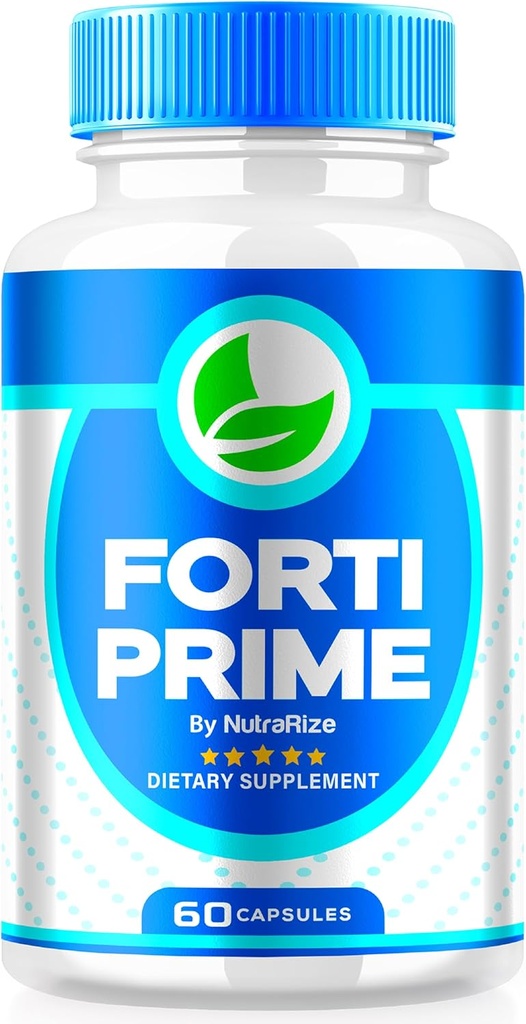 Forti Prime Capsules, Officiële FortiPrime Health-Supporting Formula, Alle natuurlijke gewichtsverlies supplement om lichaam en fitness doelstellingen te bereiken, Detox vitamine pillen, Keto Reviews (60 capsules)