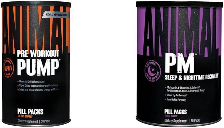 Animal Pump Preworkout PM Nighttime Recovery Complex (30 Tellen)