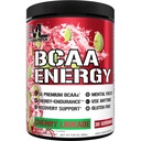 EVL BCAAs Amino Acids Powder - BCAA Energy Pre Workout Powder for Muscle Recovery Lean Growth and Endurance - Rehydrating Post Workout Recovery Drink with Natural Caffeine - Cherry Limeade