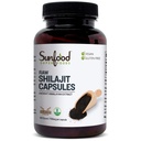 Sunfood Superfoods Shilajit Capsules - Pure Shilajit Resin voor vrouwen en mannen, Oude Himalaya Extract met Fulvinezuur, Mineralen, Shilajit Poeder Pillen - 90 Capsules