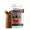 INVIGOR8 Superfood Grass Fed Wei Proteine Isolaat Shake Chocolate Brownie Glutenvrij en niet genetisch gemodificeerde Maaltijden Vervanging door Probiotica en Omega 3 (645g)