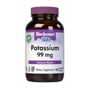 Bluebonnet Kaliumsupplement aspartaat 99mg Essentiële Minerale Supplementen voor Electrolyte Balance - Non-GMO, Vegan, Kosher Gecertificeerd, Glutenvrij, Sojavrij, Dairy-Free - 90 Veggie Capsules