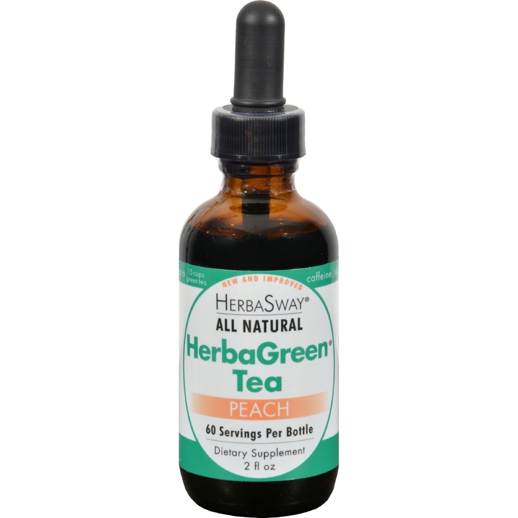 Herba Sway - Herbagreen Tea Peach, 2 fl oz vloeistof