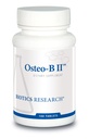 Biotica Onderzoek Osteo B II Optimale Bone Health Support, Gezond Verouderen, CaMg, Gemakkelijk doorslikken Tablet, Gezuiverd Chondroitin Sulfates, 180 tabletten