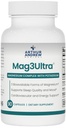 Arthur Andrew Medical, Mag3Ultra Triple Magnesium Supplement, Sucrosomial, Bisglycinate, Taurate for Muscle, Stress, Mood, Zenuw, Bone & Heart Support, 90 Capsules