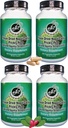 Nopal Cactus Capsules - Freeze Gedroogde Prickly Pear Extract - Fiber Supplement voor Metabolic Health Support - Rijk aan Betalains & Nitraten - Non-GMO - 120 Veggie Caps (4 flessen)