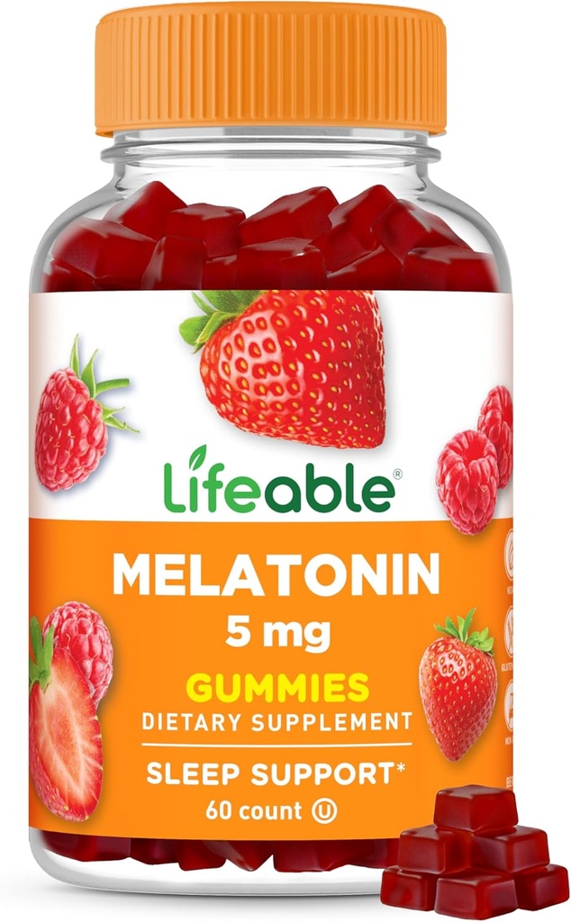 Levensbaar Melatonine 5mg Gummies 