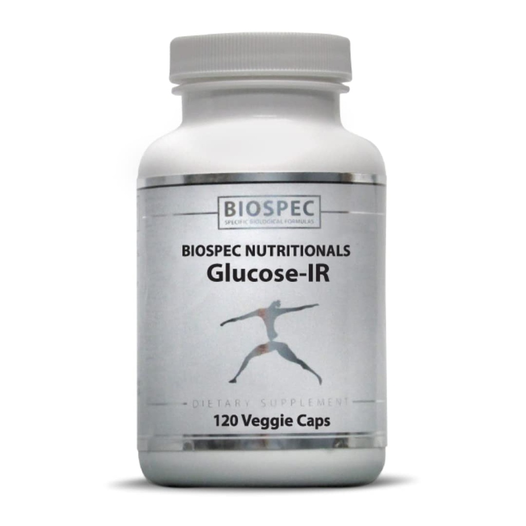 Biospec Nutritionals Glucose-IR - kaneelextract, chroom, beberine en biotine (120 capsules)