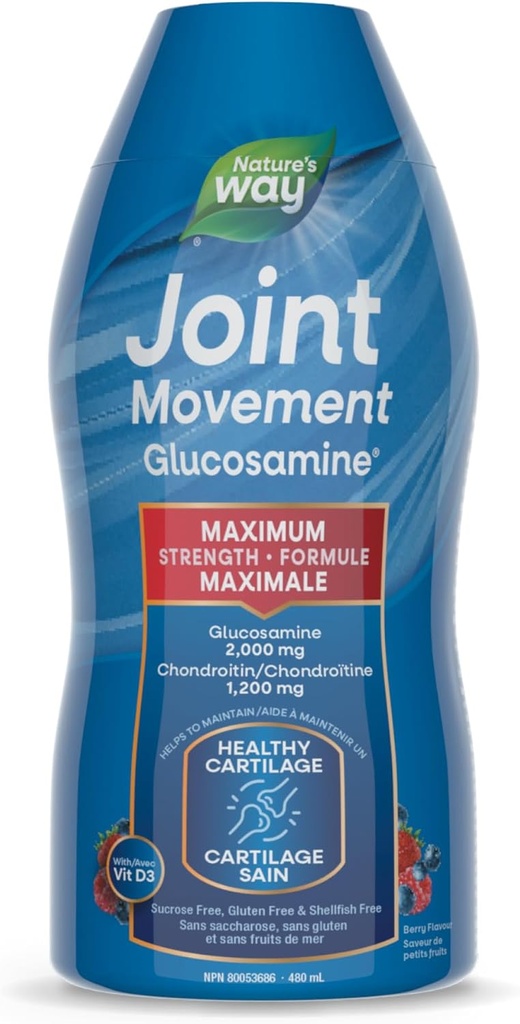 AARDEN WAY vloeibare formule gezamenlijke beweging Glucosamine, 480 ML