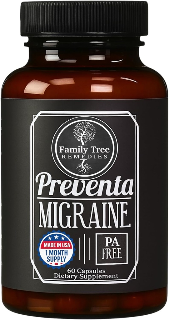 Preventa Migraine Relief Supplement 