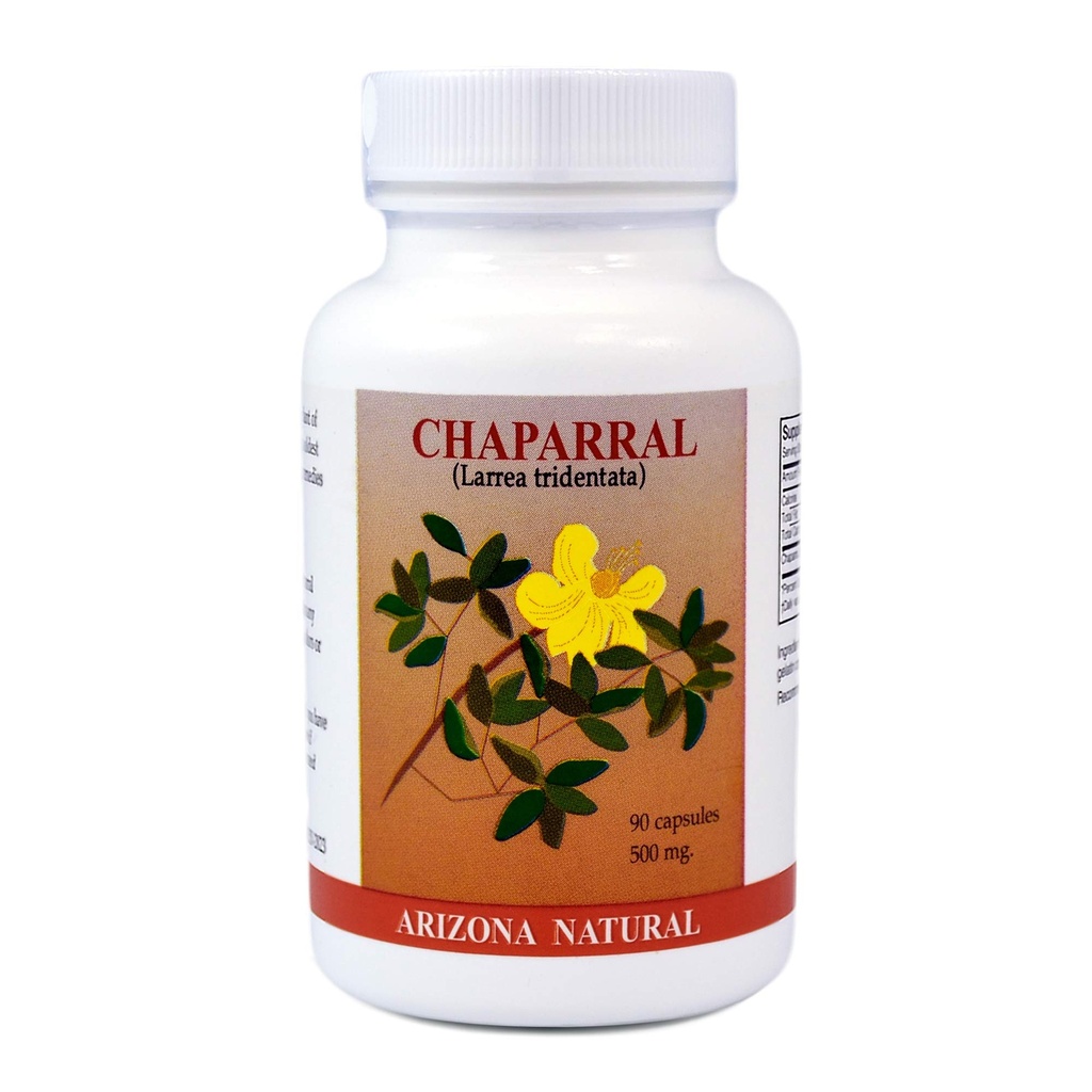 Chaparral (Larrea Tridentata) 500 mg, 90 capsules
