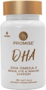 Beloof Prenatale DHA - Pharmaceutical Grade Omega-3 DHA (3 maanden Supply) Once-Daily Aardbei Flavored softgel met 290 mg DHA. Alle natuurlijke prenatale DHA voor baby's hersenen en oogontwikkeling