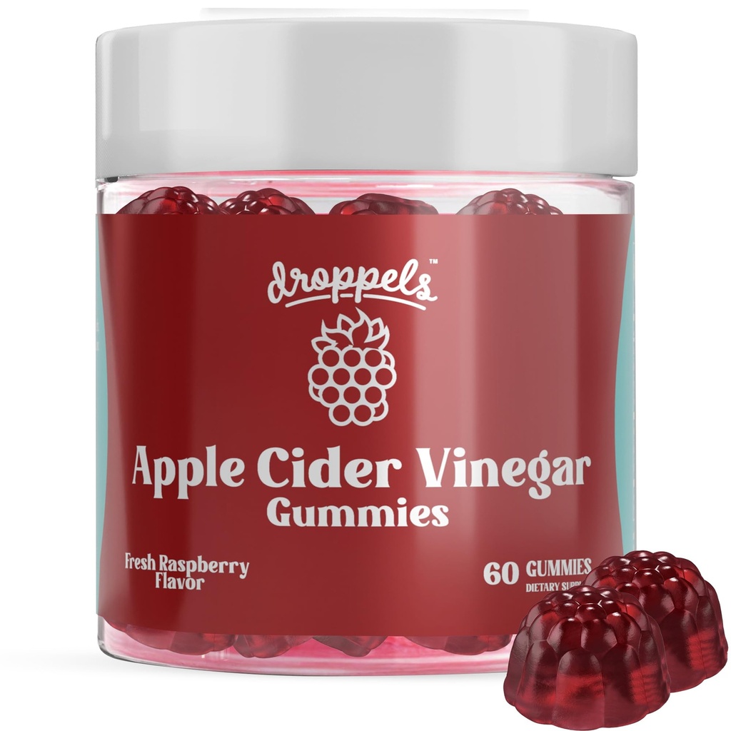 Roppels Apple Cider Vinegar Gummies 1000mg met bietenwortel & granaatappels 