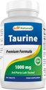 Best Naturals Taurine 1000 mg 250 tabletten - Ondersteunt de gezondheid van het oog, gezonde Cellulaire activiteit en cardiovasculaire gezondheid