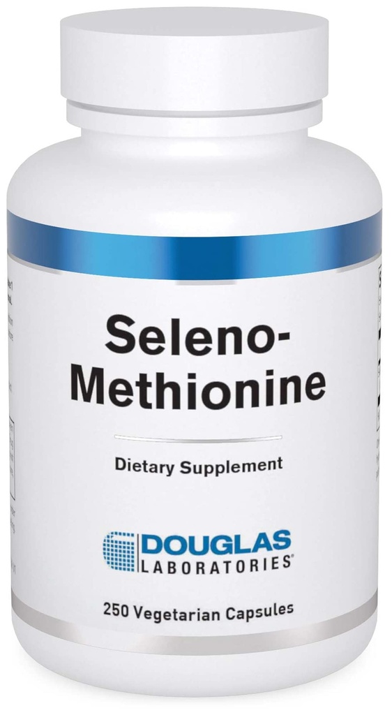 Douglas Laboratories Seleno-Methionine 200 mcg. Biobeschikbaarheid Selenium 250 Capsules