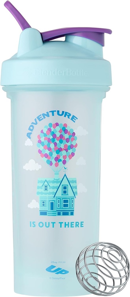 BlenderBattle Pixar Classic V2 Shaker Bottle Perfect voor eiwitshakes en pre-workout, 28-Ounce, Omhoog
