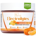 Zero Sugar - Tangerine Electrolytes Powder - Refreshing Hydration - Cafeïnevrije energie met alle natuurlijke ingrediënten - Vegan, Keto & Paleo - Suikervrije Elektrolyten Hydration Drink Mix - 30 porties