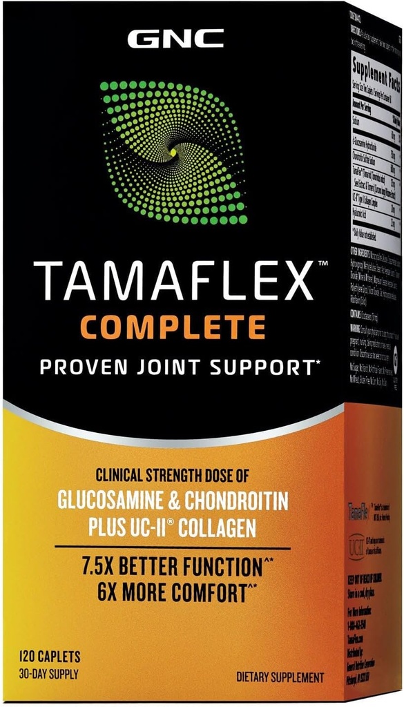 GNC Tamaflex Complete, Biedt gezamenlijke ondersteuning, 120 Caplets