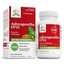 Terry Naturally Ashwagandha EP35 Extra sterkte - Kruidensupplement voor slaapondersteuning - Hulp bij gezonde stressrespons - Endurance & Energy Support - 60 capsules (60 porties)