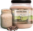 TruHeight Growth Protein Shake (Chocolate Milk Flavor, Wei) Natuurlijke groei & ontwikkeling Proteïnepoeder voor kinderen & tieners - Gewicht Gain Dranken - Advies van kinderartsen, Picky Eater Vitamine, Leeftijd 4+