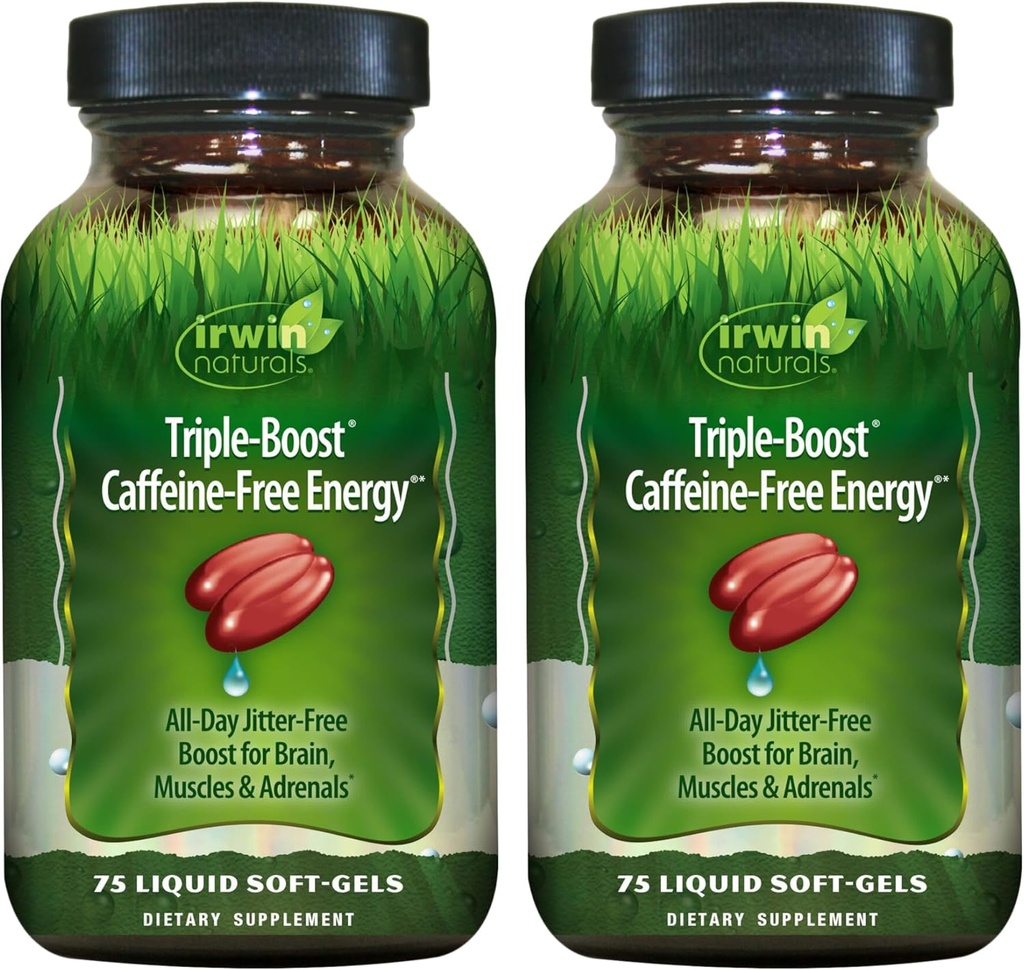 Irwin Naturals Triple-Boost Cafeine-Free Energy 
