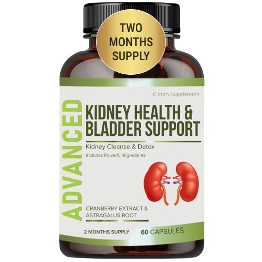NutraPro Nieren Reinigen Detox & Reparatie en Blaas Ondersteuning- Nieren Ondersteuning Supplement voor Nieren Herstel met Chanca Piedra, Cranberry, Juniper Bessen voor Detox en Bladder Gezondheid.60 Day Supply.