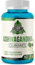 Ashwagandha Gummies - 60 graaf - gemengde bessen, KSM-66, veganistisch, plantaardig, niet-GMO, glutenvrij en gelatinevrij ontspannen