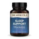 Dr. Mercola Slaapondersteuning met Melatonine, 1,5 mg Melatonine per portie, 30 porties (30 capsules), Dieetsupplement, Ondersteunt gezonde slaap en geestelijke focus, Non-GMO