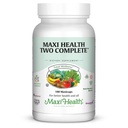 Maxi Health Two Complete - Multivitaminen en mineralen - Volledige Potentie - 180 Capsules - Kosher
