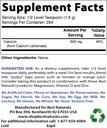 Calciumcarbonaatpoeder 1 pond & Magnesiumoxide 500 mg