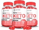 Justified Laboratories (3 Pack Keto Bits Keto ACV Gummies Extreme 2000MG Keto Bites Keto Gummies Apple Cider Vinegar Geformuleerd met Granaatappel Beet Juice Powder B12 Vegan Non GMO 180 Gummys