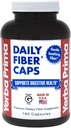 Yerba Prima Daily Fiber Caps - 180 Capsules - Oplosbaar en onoplosbaar voedingsvezelsupplement - Colonreiniging - Gut Health - Veganistisch, niet-GMO, glutenvrij