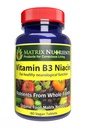 Vitamine B3 NIAIN - Digestief, hart en immuun ondersteuning! - 100% biologisch - Ook verbeteren Hersenfunctie, energie en verminderen stress - Vegan tabletten (60ct)