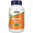 NOW Supplementen, Slippery Elm (Ulmus rubra) 400 mg, Kruidensupplement, 100 Veg Capsules