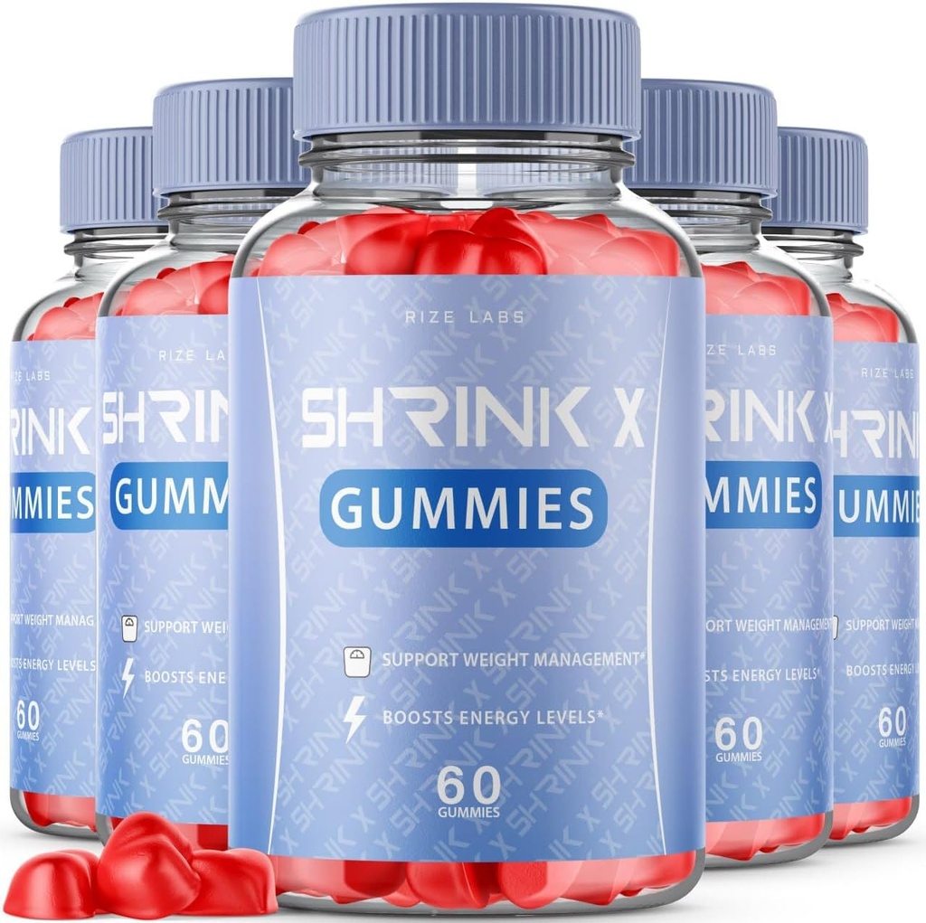 rize labs (5 Pack) Krimp X - Krimp X Gummies gewichtsverlies, Krimp X Keto ACV supplement, Keto + ACV Gummy, Krimp X Maximale sterkte Belly Fat Gomitas, KrimpX Gummy Bears Reviews (300 Gummies)