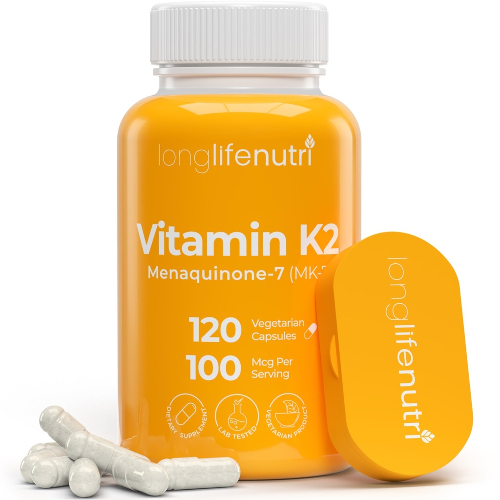 LongLifeNutri Vitamine K2 MK-7 100mcg 