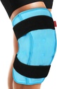 Comfytemp 3D Knie Ice Pack Wrap voor letsel Herbruikbare Gel, FSA in aanmerking komende, Knie Cold Pack Brace Fysische therapie voor Meniscus Tear, Beenpijn, Vervanging, Artritis, Muscle Recovery, Chirurgie Get Well Cadeau