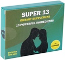 Super 13 Snelle acting kruiden mannelijke supplement voor mannen. 13 Krachtige ingrediënten - geile geit onkruid Tongkat Ali Maca & meer voor energie vitaliteit uithoudingsvermogen Endurance en prestaties Enhancer Pillen 10 Caps