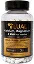 LUAL Calcium Magnesium Zinc with Vitamin D – Bone & Muscle Support Supplement for Adults, 250 Coated Caplets, 83 Day Supply