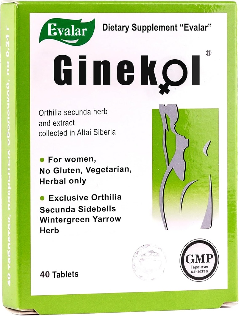 Evalar Orthilia Secunda Sidebells Wintergreen Yarrow Herb 40 Tabs Altai Siberië