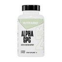 NutraBio Alpha GPC, Hersenondersteuning en verbeterde geheugenfunctie, 300mg - 60 plantaardige capsules