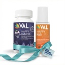 VAL Kids Bedtijd Wellness Bundle: Melatonine Kauwen & Magnesium Roll-on