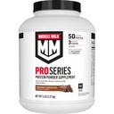 Muscle Milk Pro Series Proteïnepoeder Supplement, Knockout Chocolade, 5 Pond, 28 Servers, 50g Proteïne, 3g Suiker, 20 Vitaminen & Mineralen, NSF gecertificeerd voor Sport, Workout Herstel