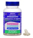 Nikoni Liposomale Spermidine, Quercetine, Fisetin 860mg Supplement voor gezonde veroudering, Cellular Revitation, Cognitieve Functie 60 Softgels