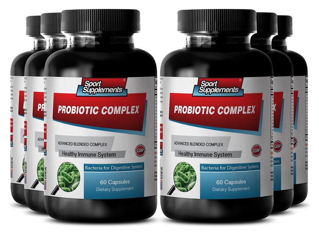 Orale probiotica Grote Orale Gezondheid - Probiotische Complex - Verbetert Mood, Probiotische Supplement, Probiotische Pillen, Orale probiotica voor Tanden en Gums, Orale probiotica voor slechte adem - 6B 360 Capsules