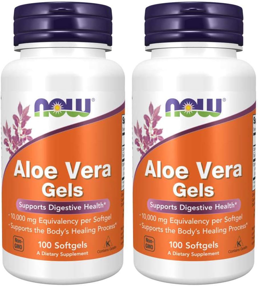 Nu Foods Aloë Vera, 100 softgels 2 pack