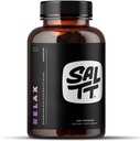 SALTT Relax - Magnesium Capsules Supplement - 203mg Ionic Magnesium Chloride w/Sodium, Potassium, Electrolytes - Vegan, Sugar & Gluten Free - 240 Count - by Keto Chow