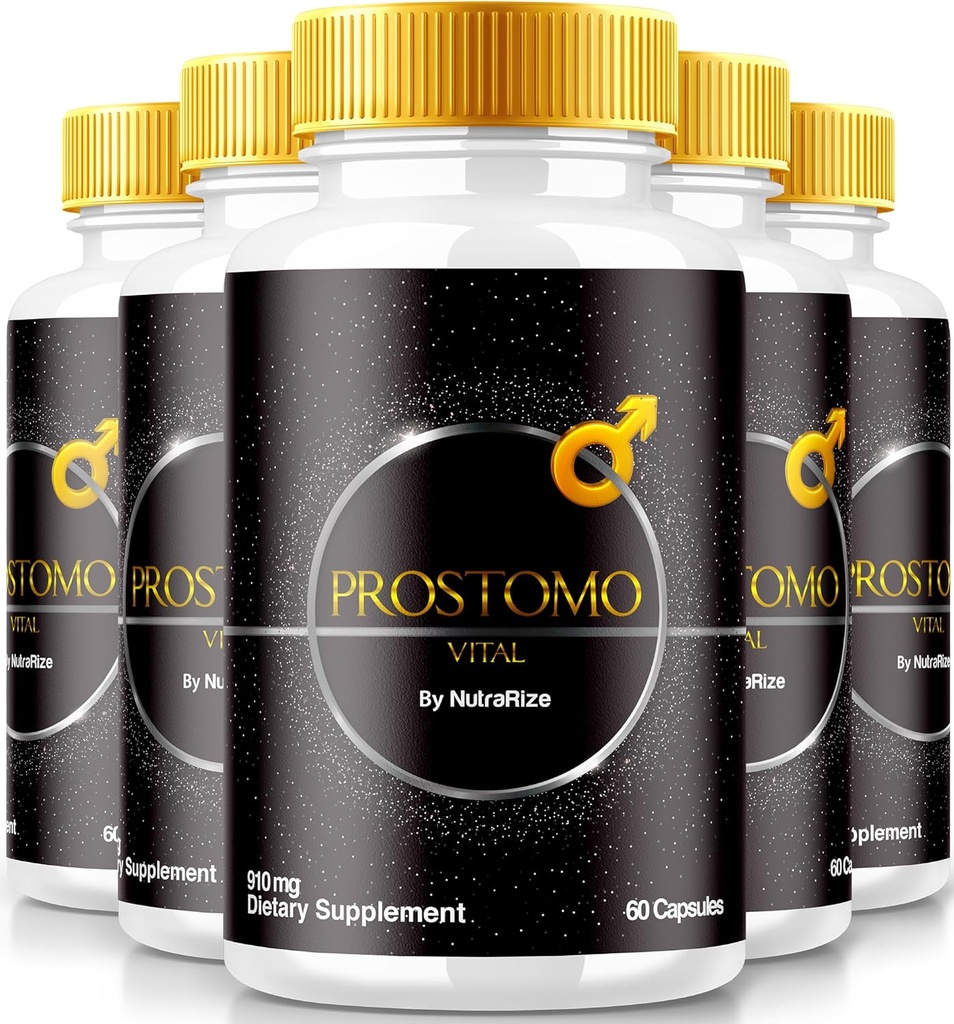 (5 verpakkingen) Prostomo Capsules - Officiële Formule ter ondersteuning van Prostaat Heath, Alle natuurlijke supplement voor Regain controle en het bereiken van algemene wellness, Premium Pros Tomo Pillen Review (300 capsules)